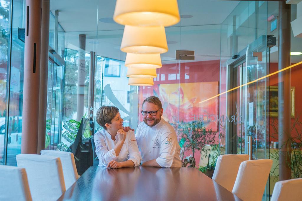 Hotel-Restaurant-Cafe Krainer Лангенванг Экстерьер фото
